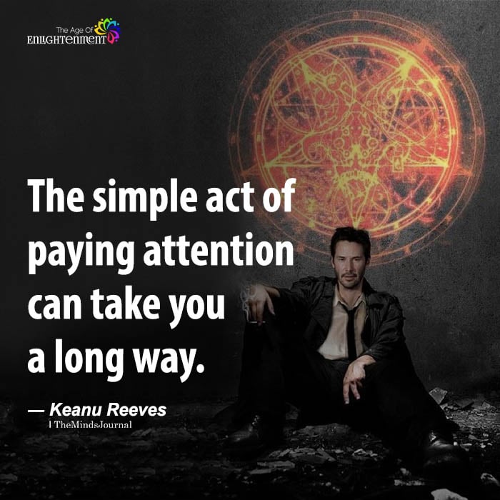 attention