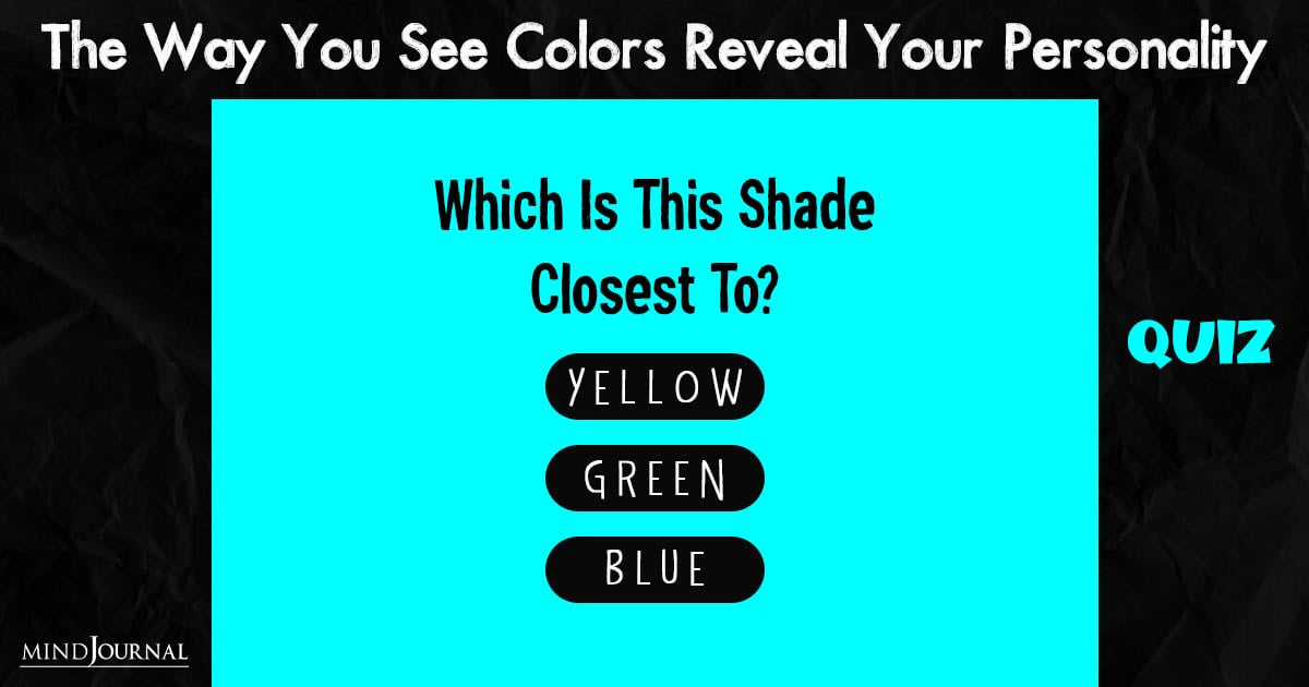 Optimist, Realist, Or Pessimist? This True Color Personality Test Reveals The Real ‘You’