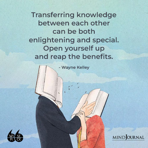Wayne Kelley Transferring knowledge