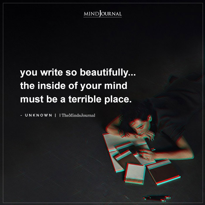 You write so beautifully…