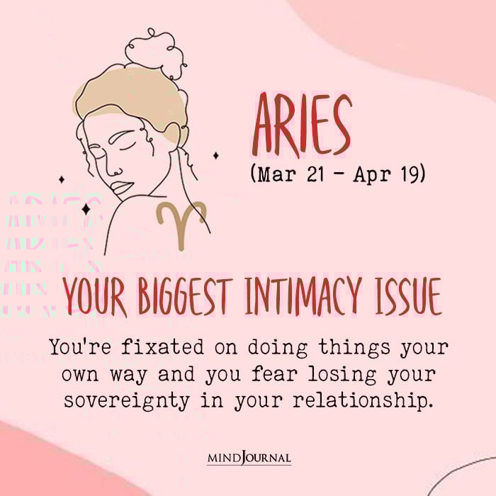 Your Biggest Intimacy Issue aries