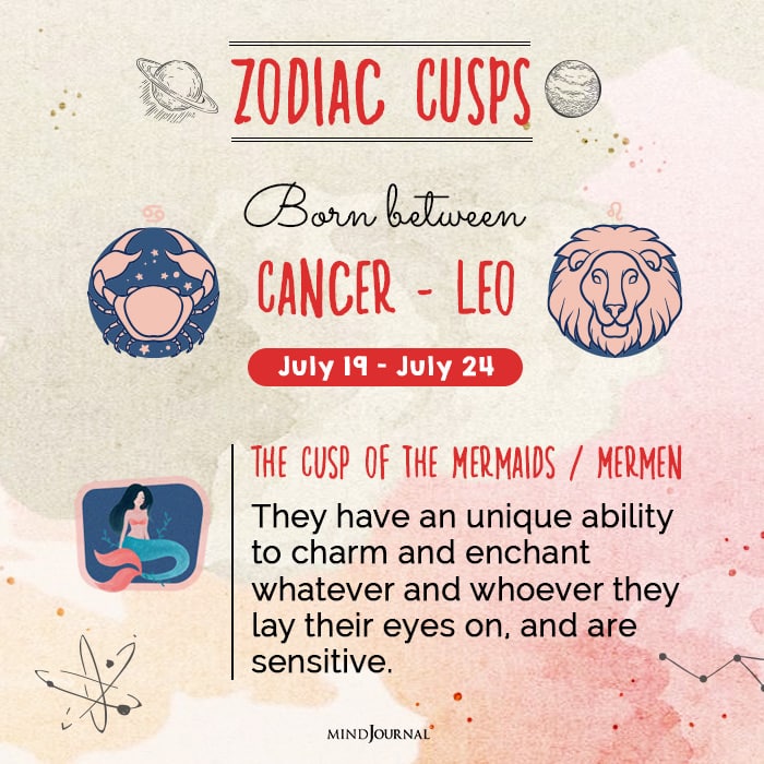 Zodiac cusps mermaid