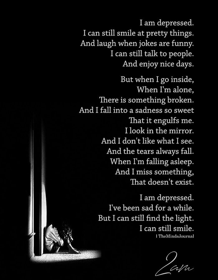 I Am Depressed