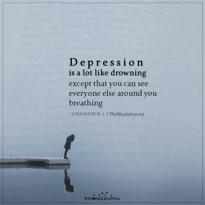 The Hardest Thing About Depression