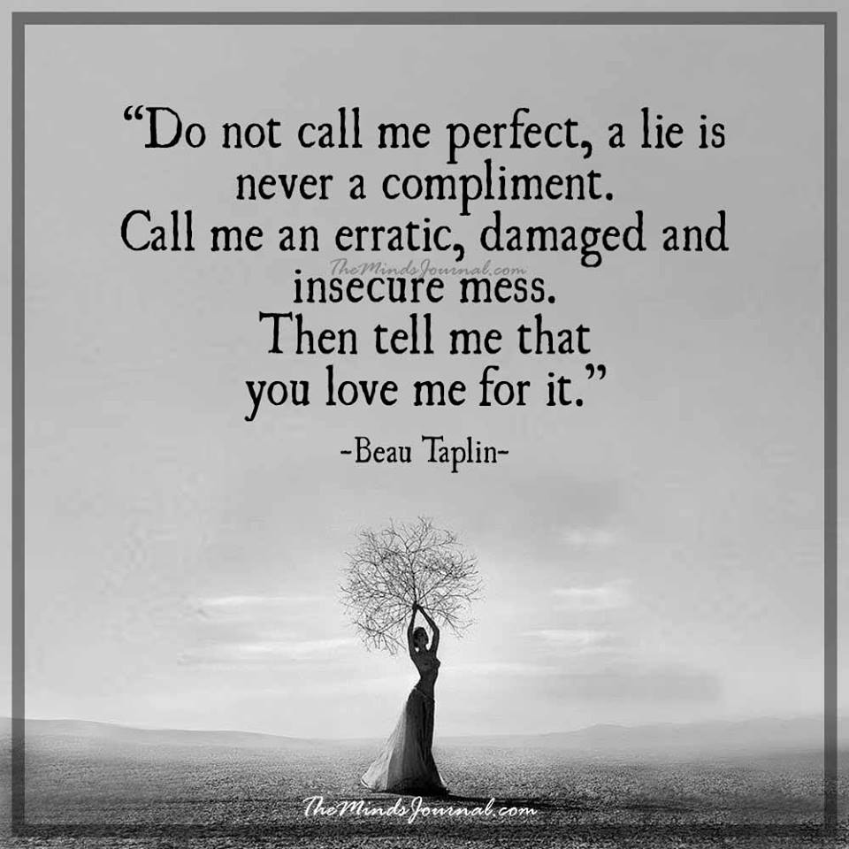 Do Not Call Me Perfect