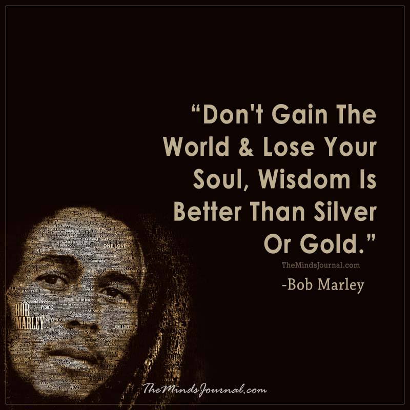 Donโt Gain The World And Lose Your Soul