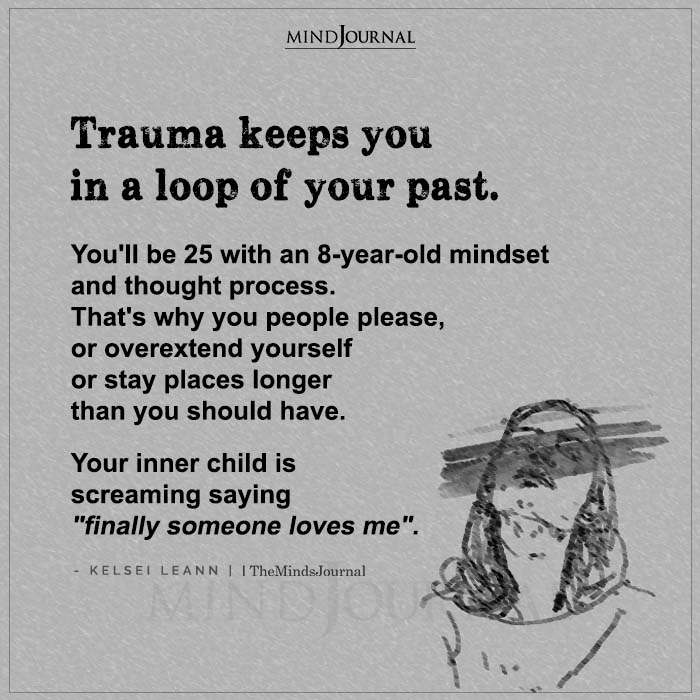 How does childhood trauma affect relationships