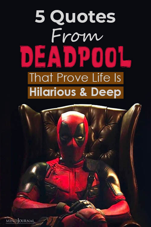 Deadpool Quotes That Prove Life is Hilarious pin