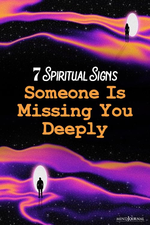 Spiritual Signs Someone Is Missing You Deeply pin
