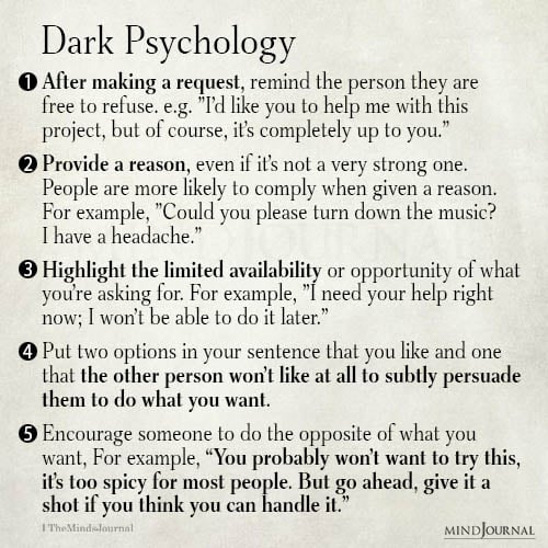 Dark Psychology - Psychology Facts