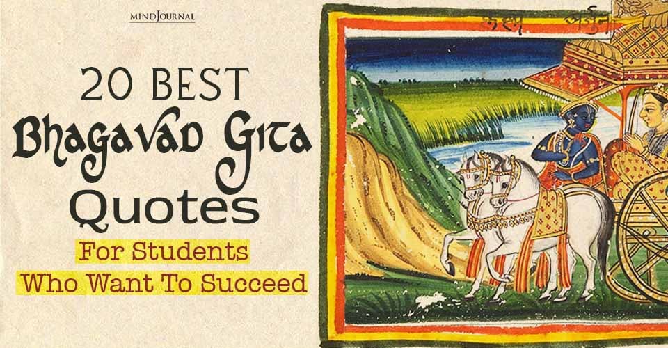Best Bhagavad Gita Quotes for Students Who Want to Succeed
