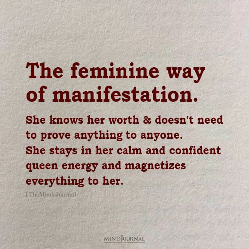 The Feminine Way Of Manifestation – Strong Women Quotes