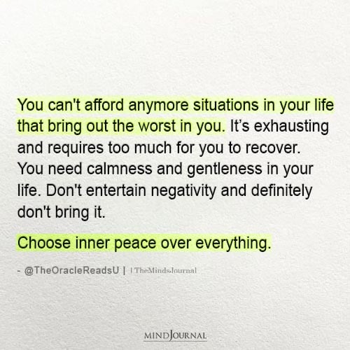 Situations In Your Life That Bring Out The Worst In You - Self-Worth Quotes