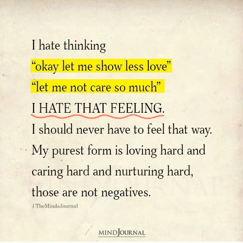 Why Loving Hard And Caring Hard Is My Superpower - Love Quotes