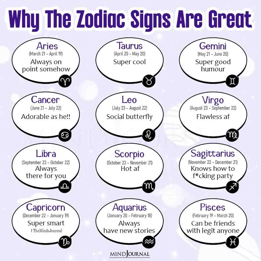 Why The Zodiac Signs Are Great