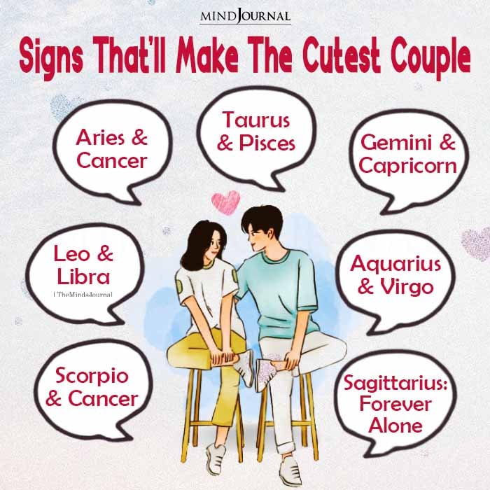 Zodiac Signs That Make The Cutest Couples