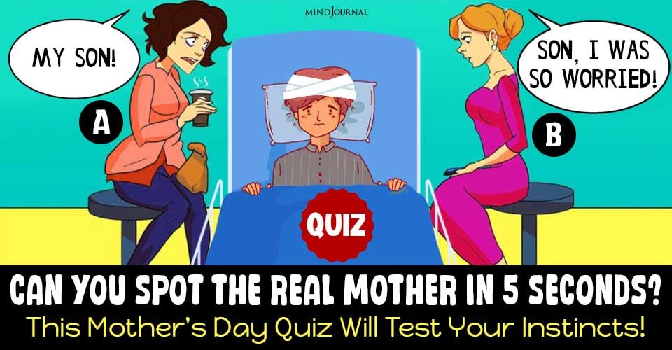 Can You Spot The Real Mother In 5 Secs? Interesting Quiz