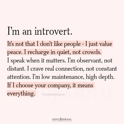 I’m An Introvert: Introvert Quotes