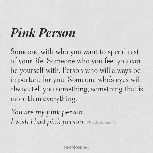 Pink Person – Soulmate Quotes