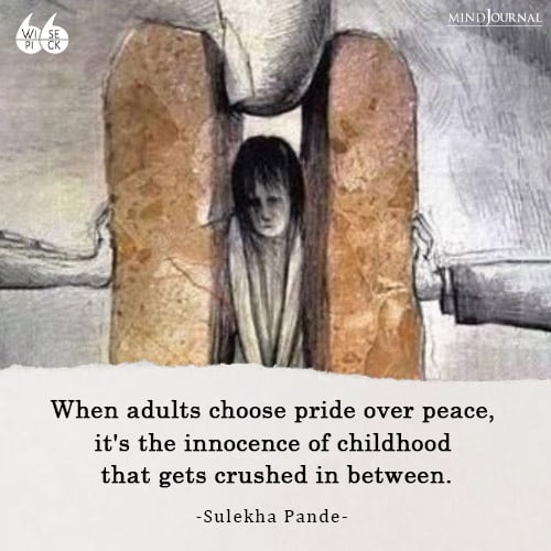 Sulekha Pande when adult choose pride